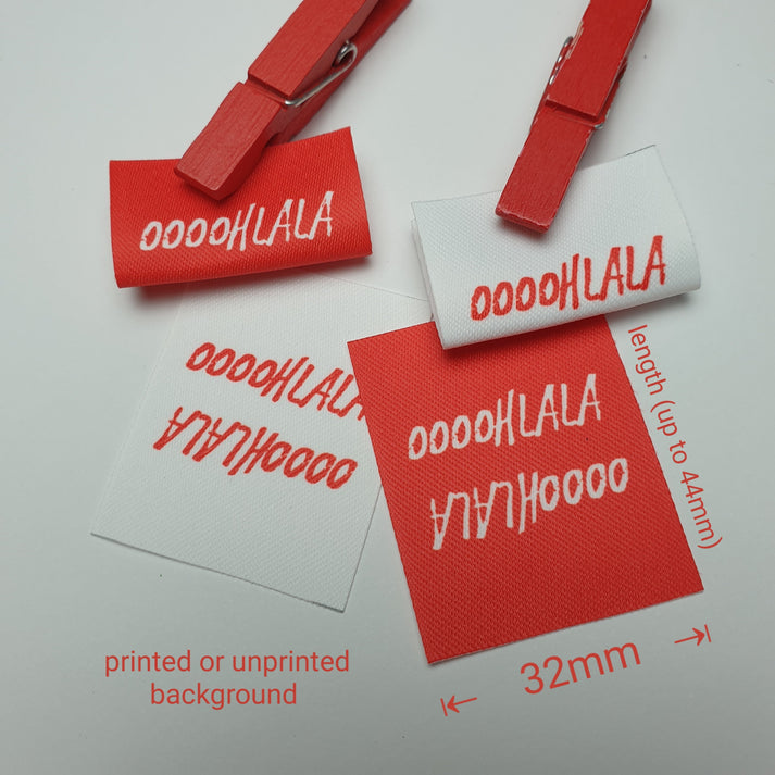 Soft twill with permanent colour print / 32mm