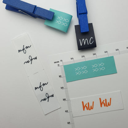 #06ST - SOFT TWILL LOGO PIP LABELS