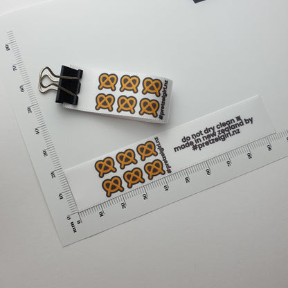 #03WS - SATIN LABELS WITH LOGO &/OR INFO