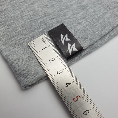 #09WS - HOT CUT SATIN HEM LABELS