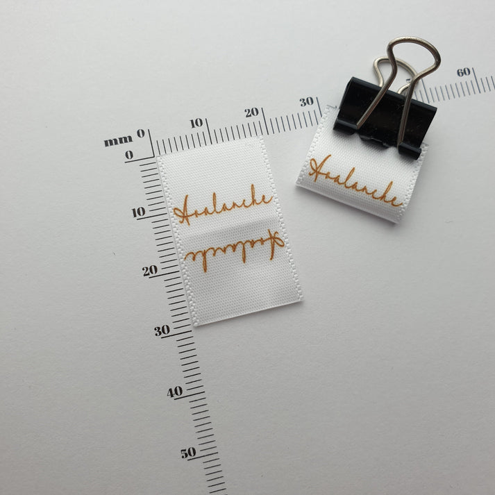 Satin with permanent colour print / 19mm