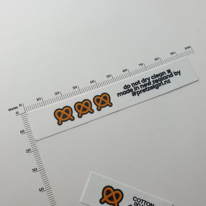 Soft twill / 15mm / XL - Between 85-120mm per label (43-60mm folded height)
