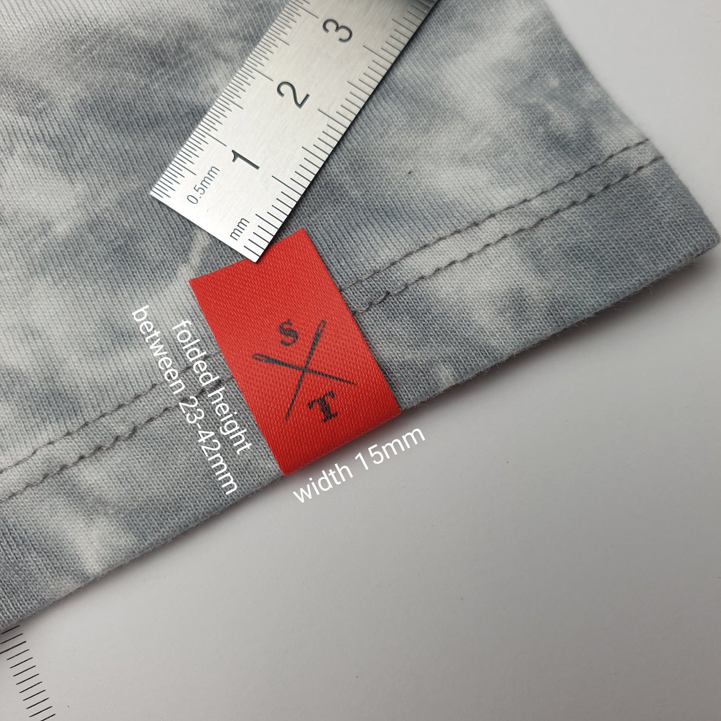 #09ST - SOFT TWILL SINGLE FOLD HEM LABELS