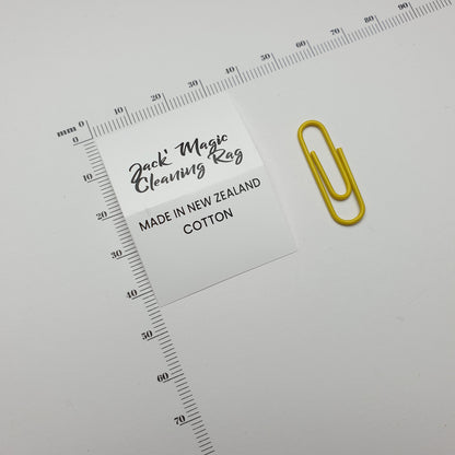 #01WPT - WHITE NON FRAY TAPE LABELS WITH LOGO &/OR INFO