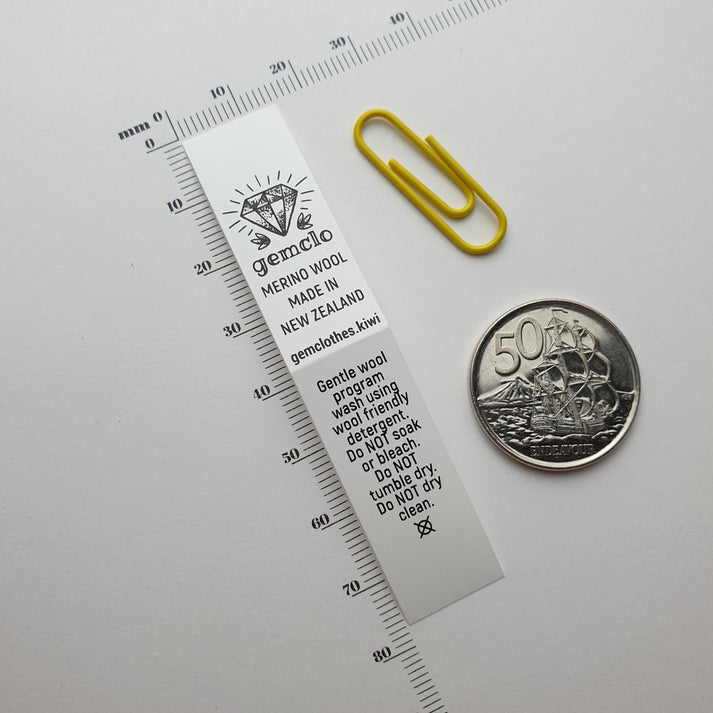 15mm / REGULAR - Between 45-84mm label (23-42mm folded height)