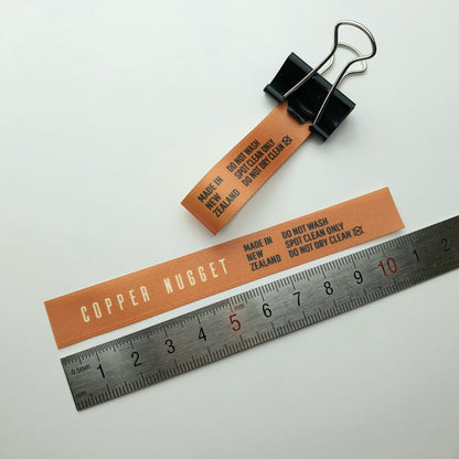 #03WS - SATIN LABELS WITH LOGO &/OR INFO