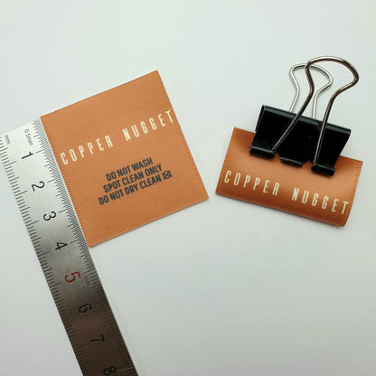 #03WS - SATIN LABELS WITH LOGO &/OR INFO