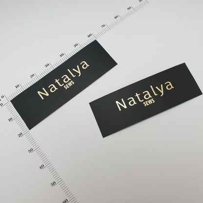 #12BPT - POLYESTER TAPE SEW-ON-FLAT LABELS