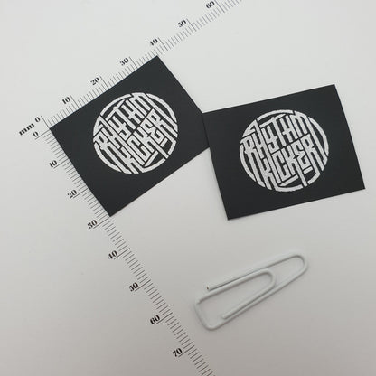 #12BPT - POLYESTER TAPE SEW-ON-FLAT LABELS