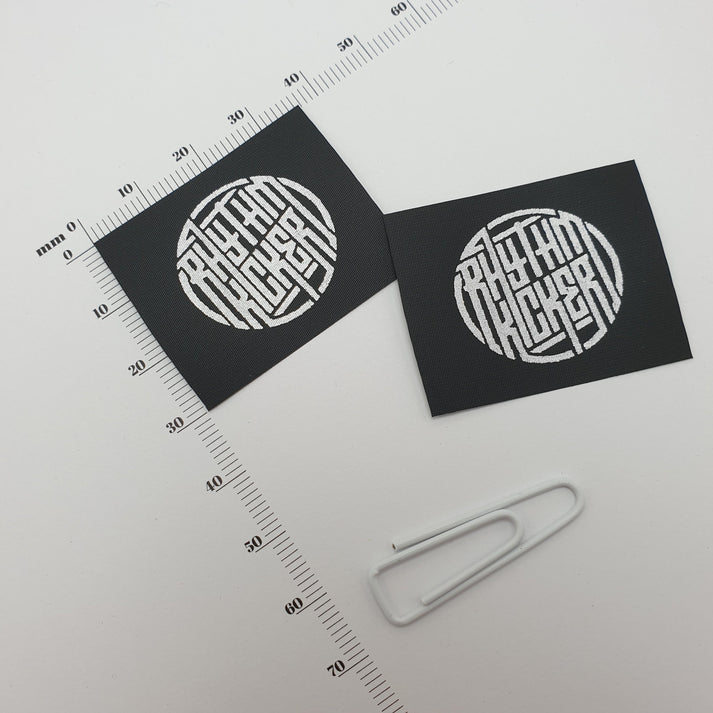 Black Polytape / 30mm / SHORT - Up to 44mm per label