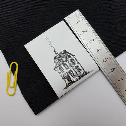 #07WPT - SEMI-PERMANENT SINGLE COLOUR PRINTED WHITE POLYESTER TAPE HEM LABELS