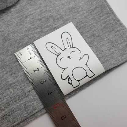 #07WPT - SEMI-PERMANENT SINGLE COLOUR PRINTED WHITE POLYESTER TAPE HEM LABELS