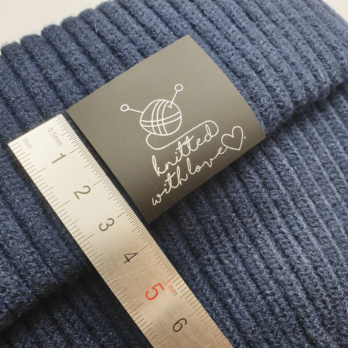 Black Polytape / 40mm / REGULAR - Between 45-84mm label (23-42mm folded height)